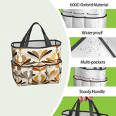 Kate McEnroe New York Mid Century Modern Retro 70s Mod Floral Garden Tool BagGarden Tool Bag7YtEZYykk0