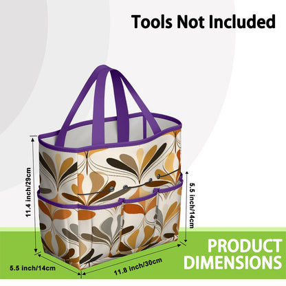 Kate McEnroe New York Mid Century Modern Retro 70s Mod Floral Garden Tool BagGarden Tool BaglsK2OT7mGm