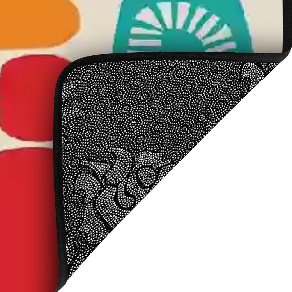 Kate McEnroe New York Mid Century Modern Retro Abstract Geometric Amoeba Non - Slip Stair TreadsStair TreadshLinb2zX6b