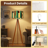 Kate McEnroe New York Mid Century Modern Retro Abstract Stripes Tripod Floor Lamp 70s MCM LightingTripod Floor LampsNOWUgv5uCM