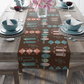 Kate McEnroe New York Mid Century Modern Retro Atomic 50s Table RunnerTable Runners61416158528371582037