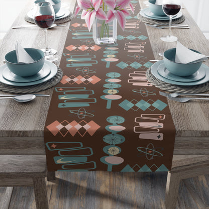 Kate McEnroe New York Mid Century Modern Retro Atomic 50s Table RunnerTable Runners61416158528371582037