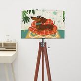 Kate McEnroe New York Mid Century Modern Retro Atomic Doxie Dog Drum Lamp ShadeLamp ShadesBVzQWJhDfP