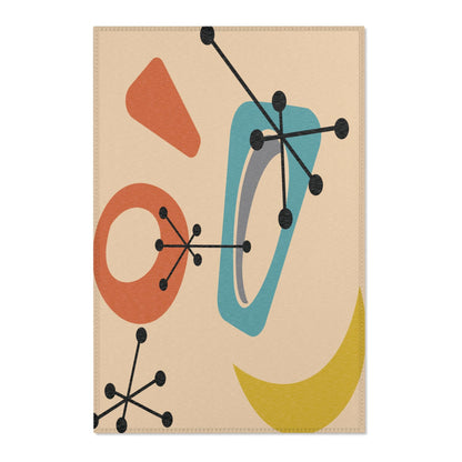 Kate McEnroe New York Mid Century Modern Retro Atomic Starburst Area RugsRugs32125016567438246476