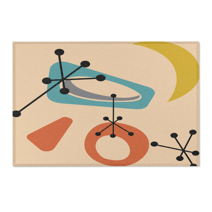 Kate McEnroe New York Mid Century Modern Retro Atomic Starburst Area RugsRugs32125016567438246476