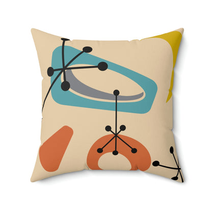 Kate McEnroe New York Mid Century Modern Retro Atomic Starburst PillowThrow Pillows29407803155802082564