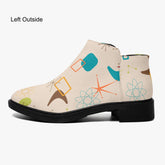 Kate McEnroe New York Mid Century Modern Retro Boomerang Starburst Ankle BootsAnkle Bootskrq5luqs_001