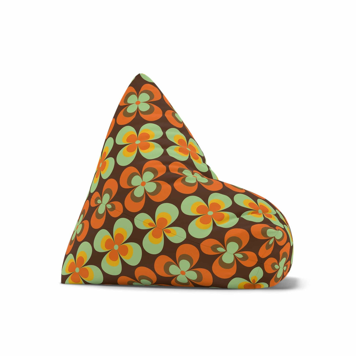 Kate McEnroe New York Mid Century Modern Retro Daisy Floral Bean Bag Chair CoverBean Bag Chair Covers32145167885072189389
