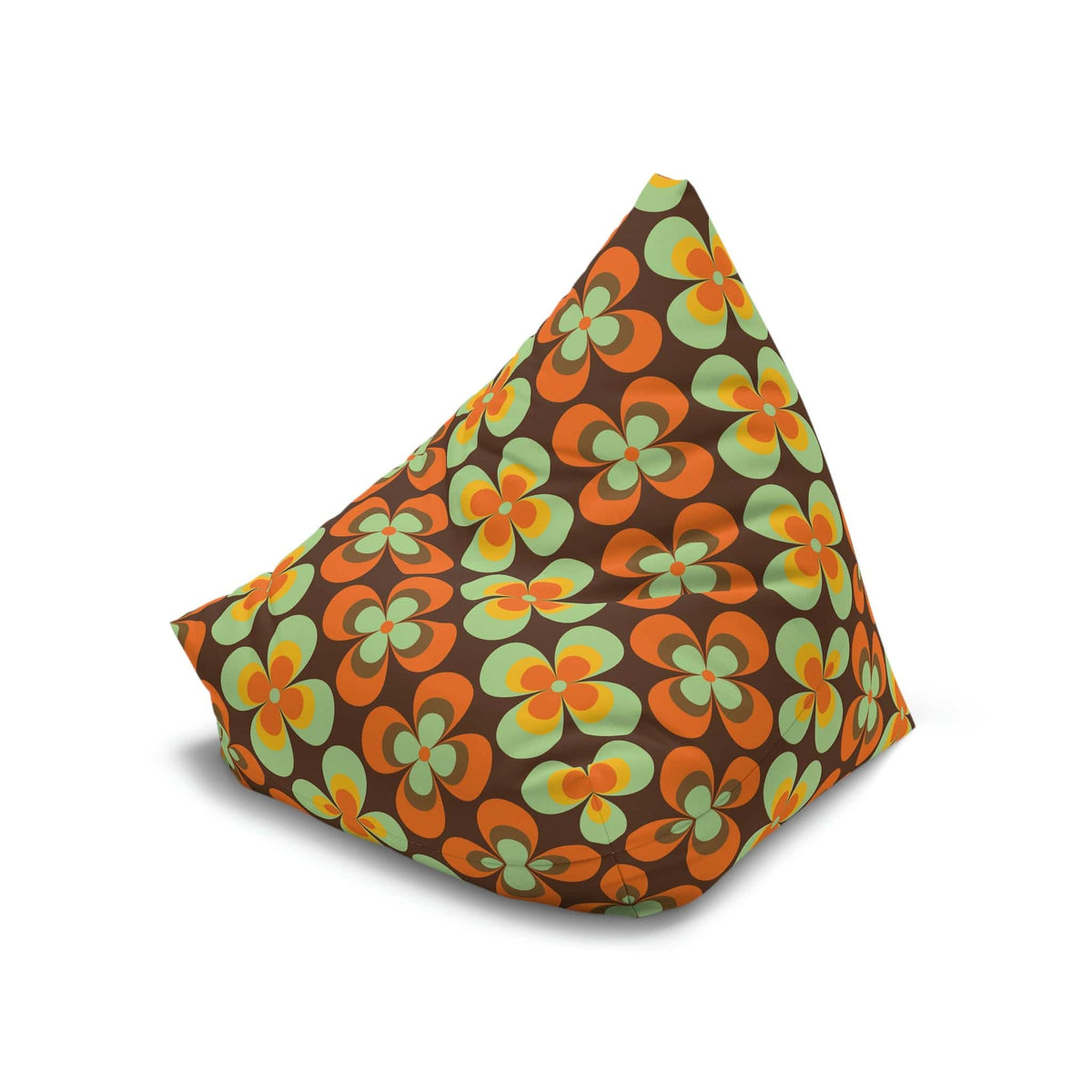 Kate McEnroe New York Mid Century Modern Retro Daisy Floral Bean Bag Chair CoverBean Bag Chair Covers32145167885072189389