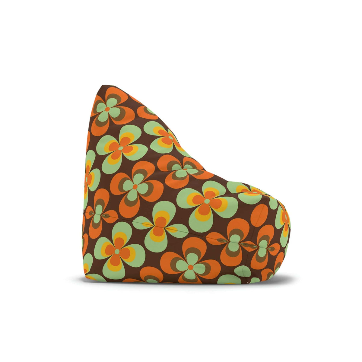 Kate McEnroe New York Mid Century Modern Retro Daisy Floral Bean Bag Chair CoverBean Bag Chair Covers40889796322422892369