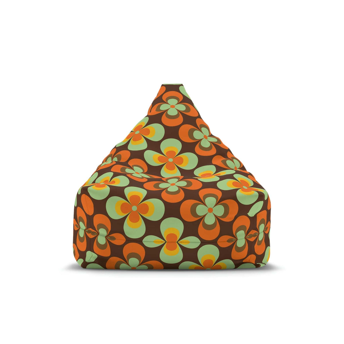 Kate McEnroe New York Mid Century Modern Retro Daisy Floral Bean Bag Chair CoverBean Bag Chair Covers40889796322422892369