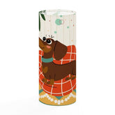 Kate McEnroe New York Mid Century Modern Retro Doxie Dachshund Atomic Dog Slim Lamp ShadeLamp ShadesDmImc2nzmc