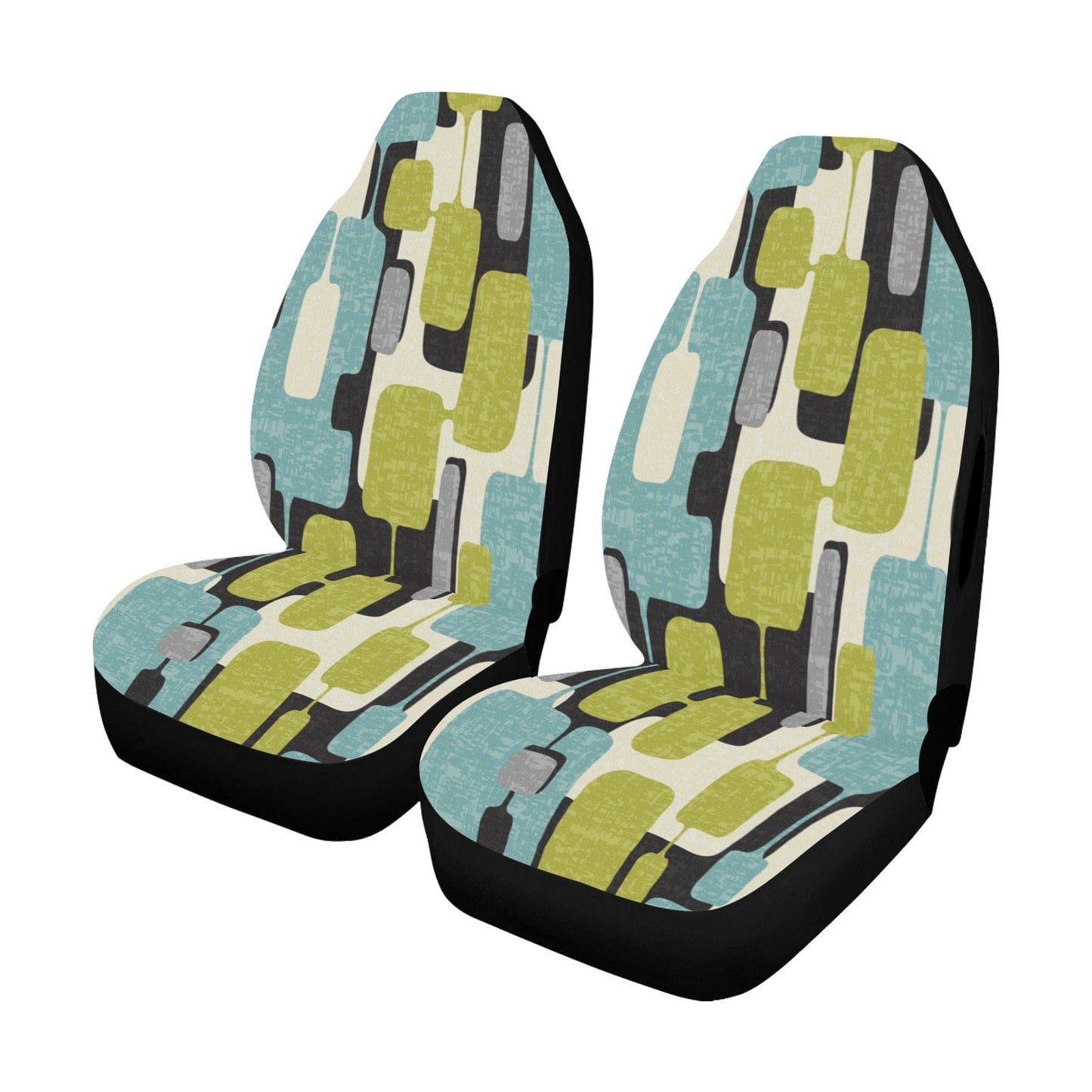 Kate McEnroe New York Mid Century Modern Retro Geometric Abstract Car Seat Covers Car Accessories One Size D2792848