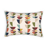Kate McEnroe New York Mid Century Modern Retro Geometric Abstract MCM Lumbar PillowLumbar Pillows17312528421536820596