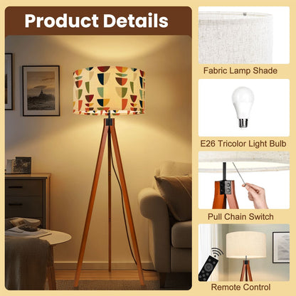 Kate McEnroe New York Mid Century Modern Retro Geometric Abstract Tripod Floor LampTripod Floor Lamps1NFAlSnvdi