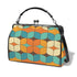 Kate McEnroe New York Mid Century Modern Retro Geometric Kiss Lock Crossbody BagCrossbody BagsD3233915
