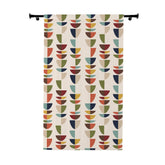 Kate McEnroe New York Mid Century Modern Retro Geometric MCM Blackout Curtain PanelWindow Curtains26834246509348245396