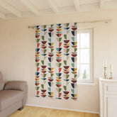 Kate McEnroe New York Mid Century Modern Retro Geometric MCM Blackout Curtain PanelWindow Curtains26834246509348245396