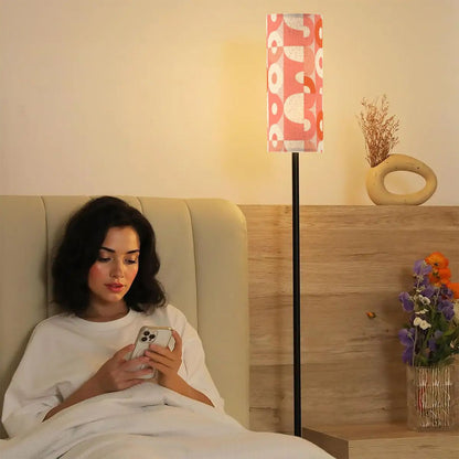 Kate McEnroe New York Mid Century Modern Retro Geometric Slim Floor Lamp, 70s Mod LightingSlim Floor LampslyRt4Czh0K