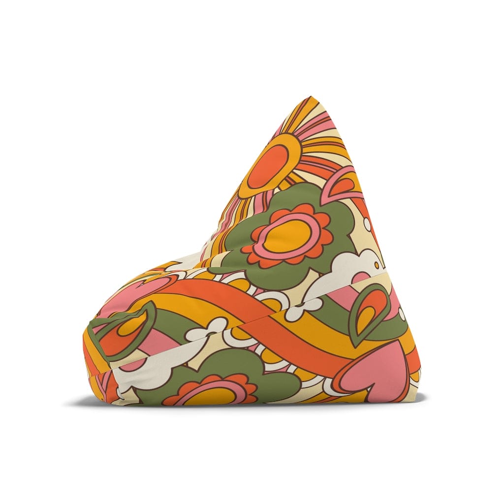 Kate McEnroe New York Mid Century Modern Retro Groovy Bean Bag Chair CoverBean Bag Chair Covers33398390054098361665