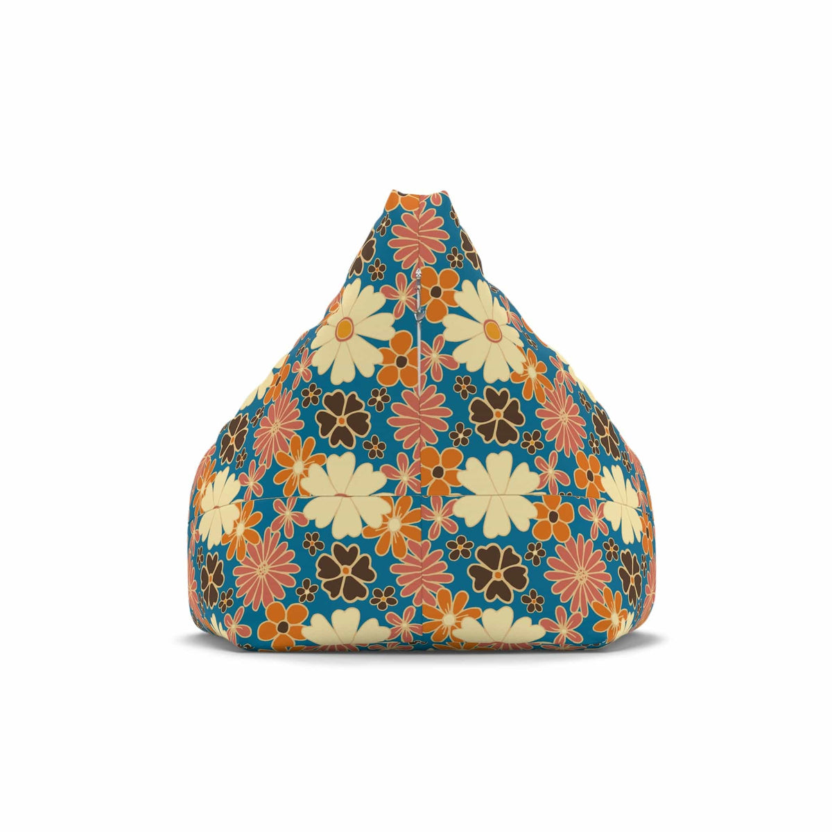 Kate McEnroe New York Mid Century Modern Retro Groovy Hippie Floral Bean Bag Chair CoverBean Bag Chair Covers13838716689396888186
