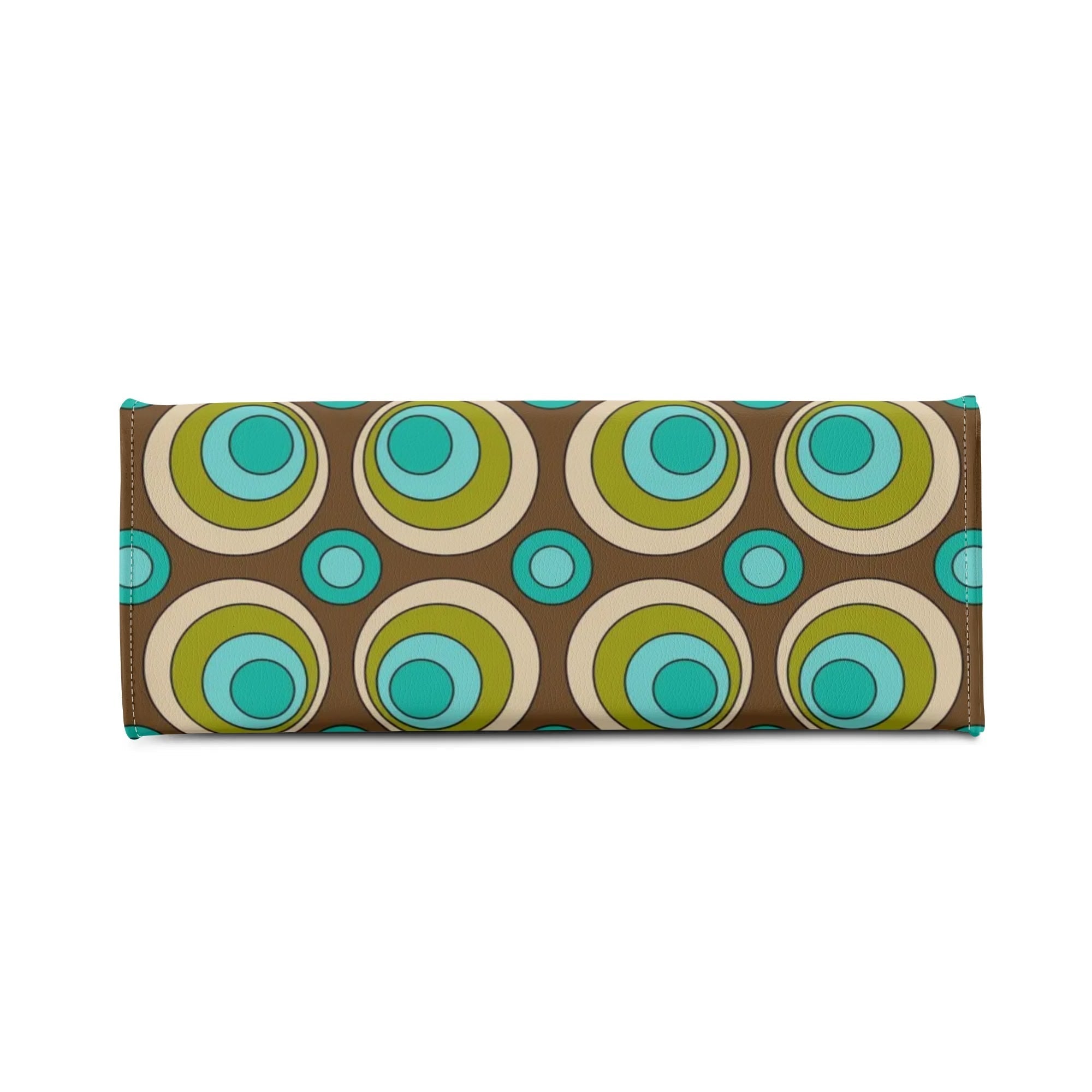 Kate McEnroe New York Mid Century Modern Retro Groovy Orbs SatchelHandbagsW1MOD4OY - 1