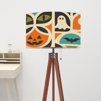 Kate McEnroe New York Mid Century Modern Retro Halloween Drum Lamp ShadeLamp ShadessicuU5cYMV