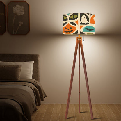Kate McEnroe New York Mid Century Modern Retro Halloween Drum Lamp ShadeLamp ShadessicuU5cYMV