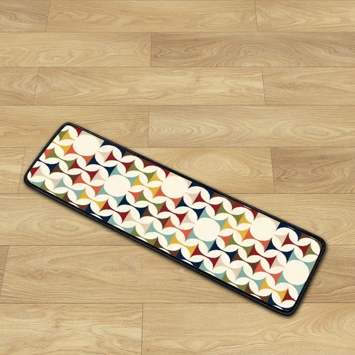 Kate McEnroe New York Mid Century Modern Retro Scandinavian Danish Geometric Stair Treads Stair TreadscHsZjLxYTs