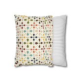 Kate McEnroe New York Mid Century Modern Retro Scandinavian Floral Pillow CoverThrow Pillow Covers10123858263881860272