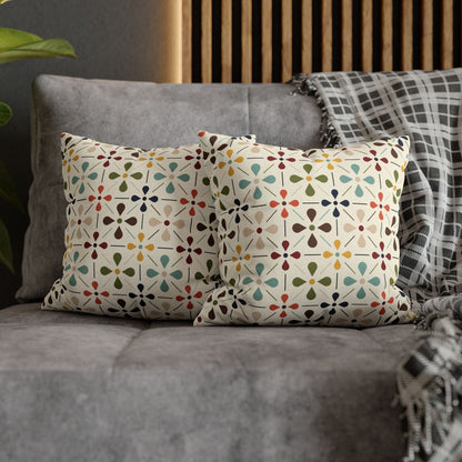 Kate McEnroe New York Mid Century Modern Retro Scandinavian Floral Pillow CoverThrow Pillow Covers10123858263881860272