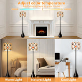 Kate McEnroe New York Mid Century Modern Retro Teardrop Floor Lamp, 70s Mod Geometric Accent LightFloor LampsDf6SLrotFA