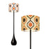 Kate McEnroe New York Mid Century Modern Retro Teardrop Floor Lamp, 70s Mod Geometric Accent LightFloor LampsDf6SLrotFA