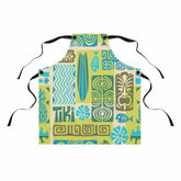 Kate McEnroe New York Mid Century Modern Retro Tiki Tropical Chefs ApronAprons22957838637873574462