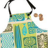 Kate McEnroe New York Mid Century Modern Retro Tiki Tropical Chefs ApronAprons22957838637873574462