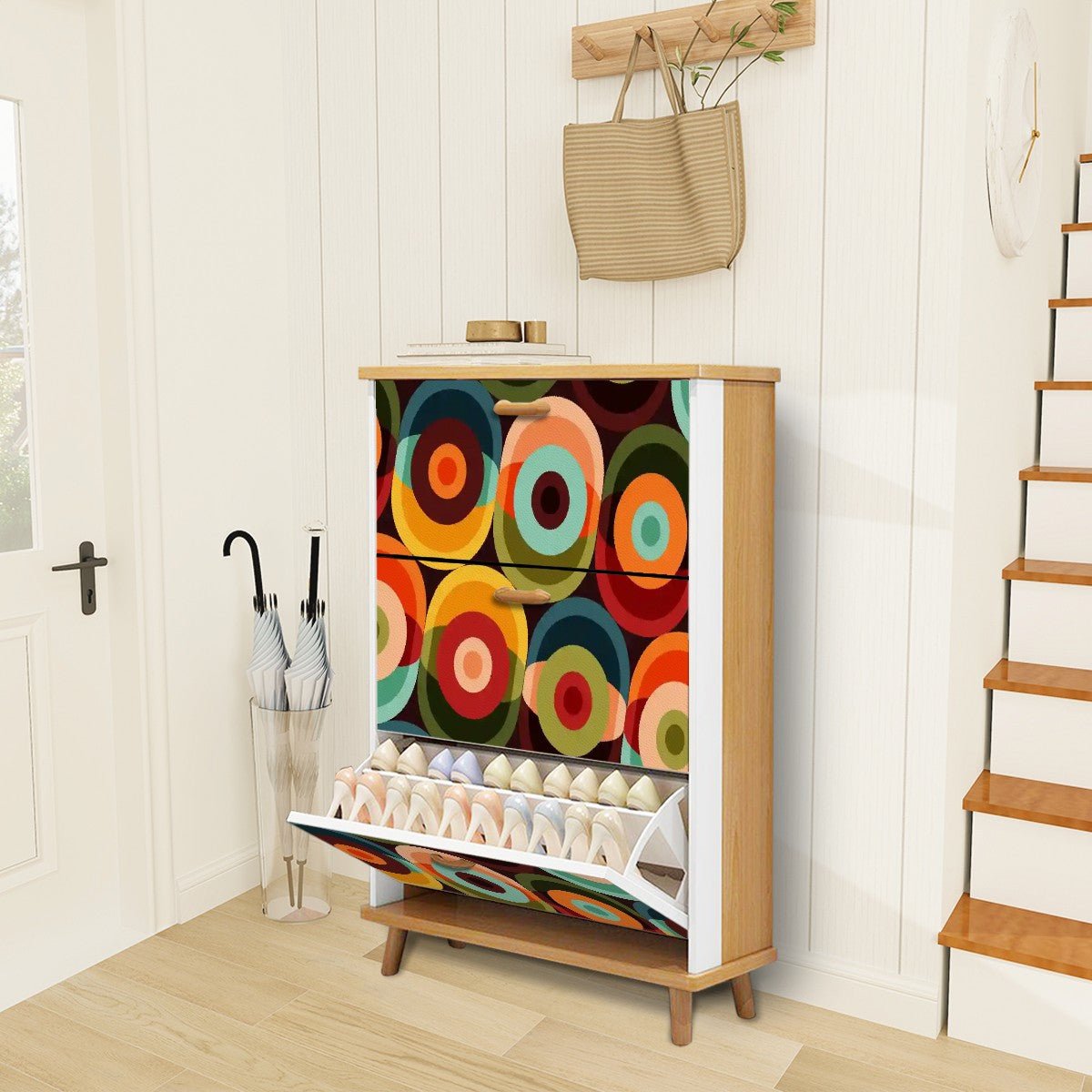 Kate McEnroe New York Mid Century Modern Retro Vintage 1950s Orb Shoe CabinetShoe StorageaxR9iHnGLF