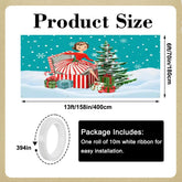 Kate McEnroe New York Mid Century Modern Retro Vintage Kitsch Christmas Garage Door BannerGarage Door BannerQBEbehHaN3