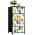 Kate McEnroe New York Mid Century Modern Scandi Floral Orbs 4 Drawer DresserDressersg5sC3mrD6G