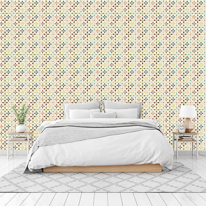 Kate McEnroe New York Mid Century Modern Scandinavian Danish Floral Peel - and - Stick WallpaperWallpaper111416