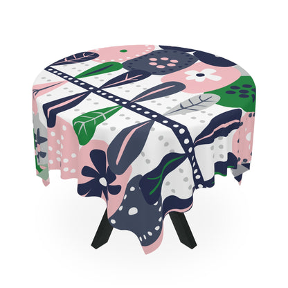 Kate McEnroe New York Mid Century Modern Scandinavian Danish Modern Floral TableclothTablecloths17611989974429806326