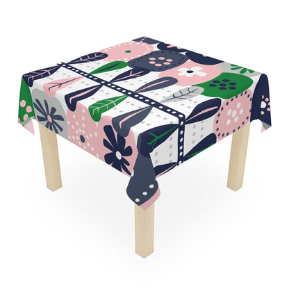 Kate McEnroe New York Mid Century Modern Scandinavian Danish Modern Floral TableclothTablecloths17611989974429806326
