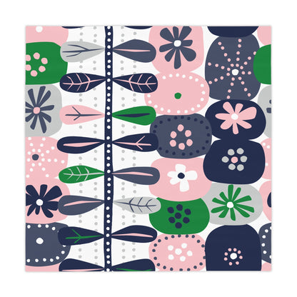 Kate McEnroe New York Mid Century Modern Scandinavian Danish Modern Floral TableclothTablecloths17611989974429806326