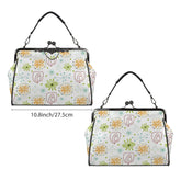 Kate McEnroe New York Mid Century Modern Starburst Kiss Lock HandbagCrossbody BagsD3274947