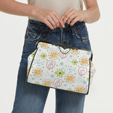 Kate McEnroe New York Mid Century Modern Starburst Kiss Lock HandbagCrossbody BagsD3274947