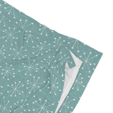 Kate McEnroe New York Mid Century Modern Starburst Pillowcase, Retro Atomic Teal BeddingPillowcases1250