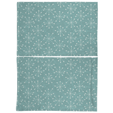 Kate McEnroe New York Mid Century Modern Starburst Pillowcase, Retro Atomic Teal BeddingPillowcases1250