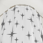 Kate McEnroe New York Mid Century Modern Starburst Shower Curtain Retro MCM Bathroom DecorShower Curtains21762162355392889747