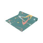 Kate McEnroe New York Mid - Century Modern Starburst Table Runner - Retro Atomic Boomerang Table LinensTable Runners15462417341177462221