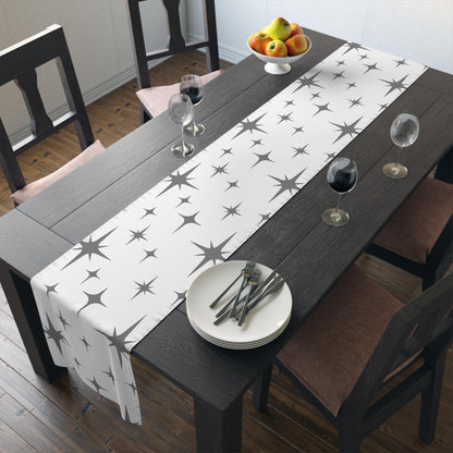 Kate McEnroe New York Mid Century Modern Starburst Table Runner Retro Dining AccentTable Runners21054601400685212086