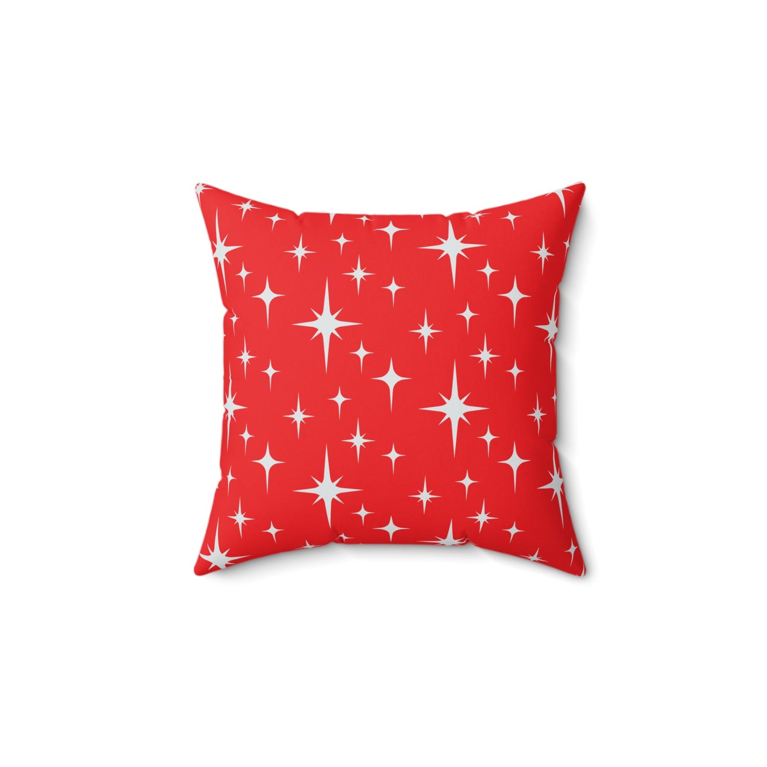 Kate McEnroe New York Mid Century Modern Starburst Throw Pillow, Retro Red Accent Cushion, 50s Atomic Home DecorThrow Pillows25474057304895669284